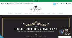 Desktop Screenshot of exoticmix.dk